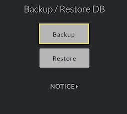 backup