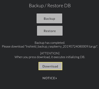 backup