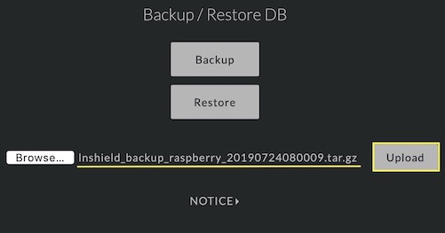 backup